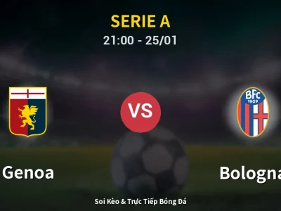 🔴 Trực Tiếp: Genoa 0-1 Bologna – Link Xem Serie A (Full HD)