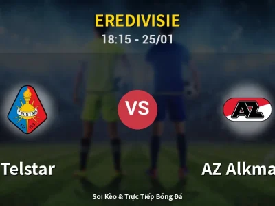 Kết Quả: Telstar 0-1 AZ Alkmaar – Highlight & Bàn Thắng | Eredivisie