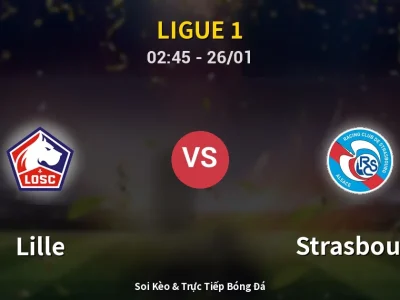 Kết Quả: Lille 1-4 Strasbourg – Highlight & Bàn Thắng | Ligue 1