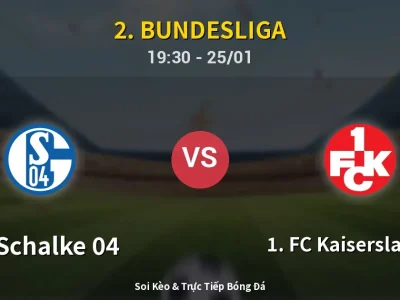 Kết Quả: FC Schalke 04 2-2 1. FC Kaiserslautern – Highlight & Bàn Thắng | 2. Bundesliga