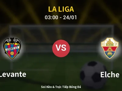 Kết Quả: Levante 3-2 Elche – Highlight & Bàn Thắng | La Liga
