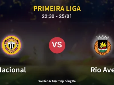 Soi Kèo Nacional vs Rio Ave – 22:30 25/01 | Nhận Định, Dự Đoán Tỷ Số