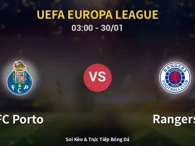 Kết Quả: FC Porto 3-1 Rangers – Highlight & Bàn Thắng | UEFA Europa League