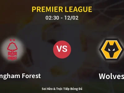 Kết Quả: Nottingham Forest 0-0 Wolves – Highlight & Bàn Thắng | Premier League