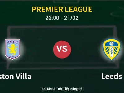 🔴 Trực Tiếp: Aston Villa 0-0 Leeds – Link Xem Premier League (Full HD)