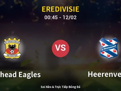 Kết Quả: GO Ahead Eagles 1-3 Heerenveen – Highlight & Bàn Thắng | Eredivisie