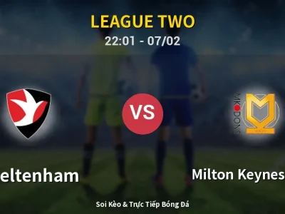 Soi Kèo Cheltenham vs Milton Keynes Dons – 22:01 07/02 | Nhận Định, Dự Đoán Tỷ Số