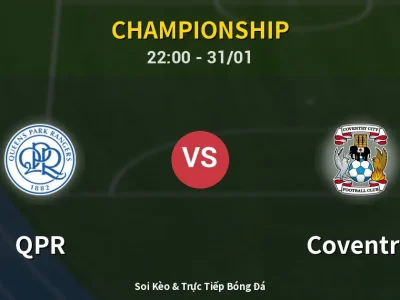Soi Kèo QPR vs Coventry – 22:00 31/01 | Nhận Định, Dự Đoán Tỷ Số
