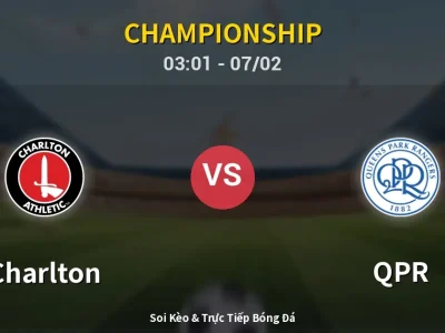 Kết Quả: Charlton 0-0 QPR – Highlight & Bàn Thắng | Championship