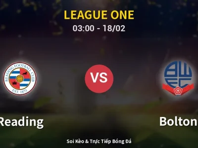 Kết Quả: Reading 1-1 Bolton – Highlight & Bàn Thắng | League One