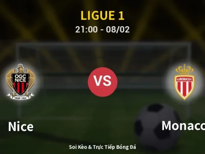 🔴 Trực Tiếp: Nice 0-0 Monaco – Link Xem Ligue 1 (Full HD)
