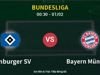 Kết Quả: Hamburger SV 2-2 Bayern München – Highlight & Bàn Thắng | Bundesliga