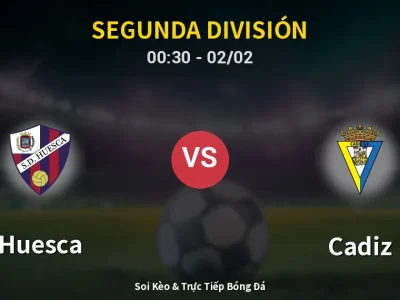 Kết Quả: Huesca 1-0 Cadiz – Highlight & Bàn Thắng | Segunda División