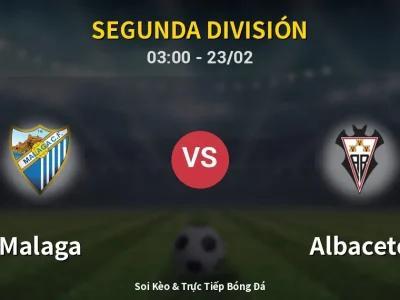 Kết Quả: Malaga 1-0 Albacete – Highlight & Bàn Thắng | Segunda División