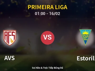 Kết Quả: AVS 3-0 Estoril – Highlight & Bàn Thắng | Primeira Liga
