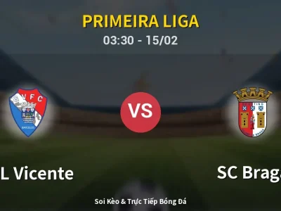 Kết Quả: GIL Vicente 2-1 SC Braga – Highlight & Bàn Thắng | Primeira Liga