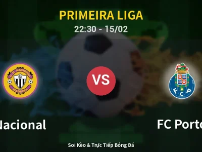 🔴 Trực Tiếp: Nacional 0-0 FC Porto – Link Xem Primeira Liga (Full HD)