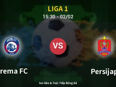 Kết Quả: Arema FC 1-0 Persijap – Highlight & Bàn Thắng | Liga 1