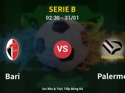 Kết Quả: Bari 0-3 Palermo – Highlight & Bàn Thắng | Serie B