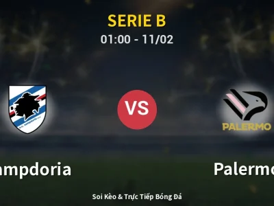 Kết Quả: Sampdoria 3-3 Palermo – Highlight & Bàn Thắng | Serie B