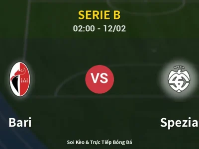 Kết Quả: Bari 0-0 Spezia – Highlight & Bàn Thắng | Serie B