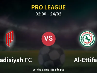 Kết Quả: Al-Qadisiyah FC 4-0 Al-Ettifaq – Highlight & Bàn Thắng | Pro League