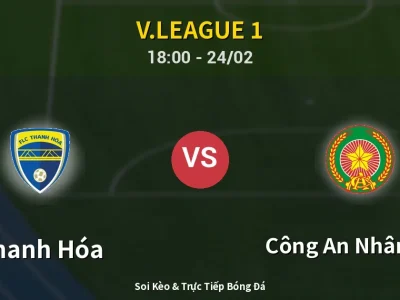 Kết Quả: Thanh Hóa 1-3 Công An Nhân Dân – Highlight & Bàn Thắng | V.League 1