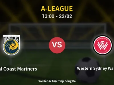 Kết Quả: Central Coast Mariners 3-2 Western Sydney Wanderers – Highlight & Bàn Thắng | A-League
