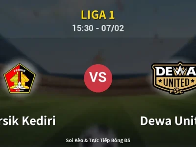 Kết Quả: Persik Kediri 2-1 Dewa United – Highlight & Bàn Thắng | Liga 1