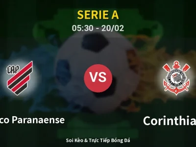 Kết Quả: Atletico Paranaense 0-1 Corinthians – Highlight & Bàn Thắng | Serie A
