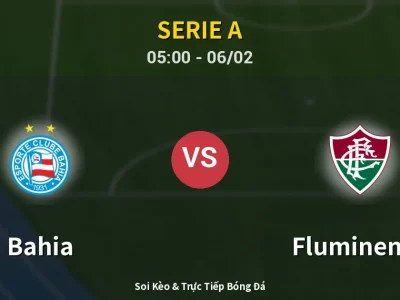 Kết Quả: Bahia 1-1 Fluminense – Highlight & Bàn Thắng | Serie A