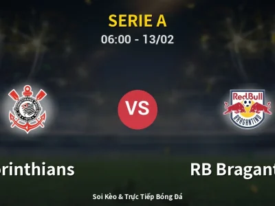 Kết Quả: Corinthians 2-0 RB Bragantino – Highlight & Bàn Thắng | Serie A