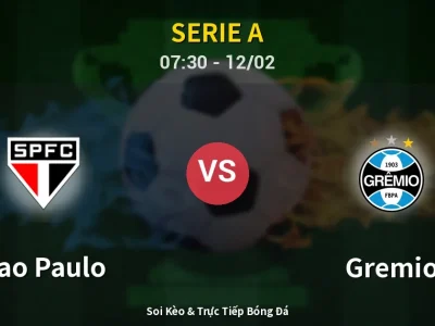 Kết Quả: Sao Paulo 2-0 Gremio – Highlight & Bàn Thắng | Serie A
