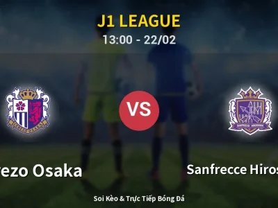 Kết Quả: Cerezo Osaka 1-2 Sanfrecce Hiroshima – Highlight & Bàn Thắng | J1 League