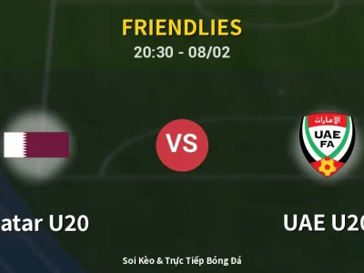 Soi Kèo Qatar U20 vs UAE U20 – 20:30 08/02 | Nhận Định, Dự Đoán Tỷ Số