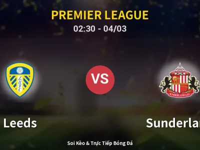 Kết Quả: Leeds 0-1 Sunderland – Highlight & Bàn Thắng | Premier League