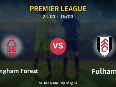 Soi Kèo Nottingham Forest vs Fulham – 21:00 15/03 | Nhận Định, Dự Đoán Tỷ Số