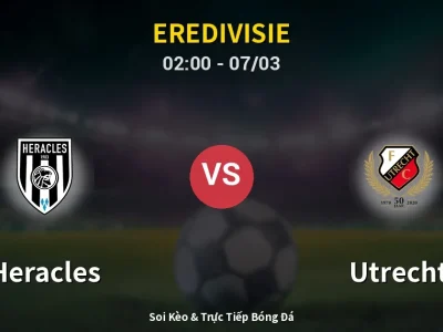 Kết Quả: Heracles 0-0 Utrecht – Highlight & Bàn Thắng | Eredivisie