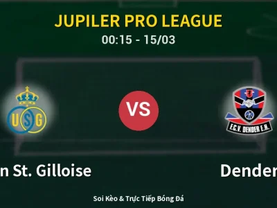 Kết Quả: Union St. Gilloise 2-0 Dender – Highlight & Bàn Thắng | Jupiler Pro League