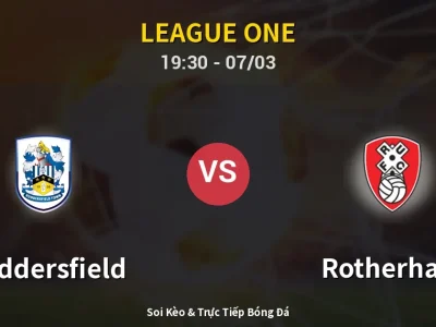 Kết Quả: Huddersfield 1-0 Rotherham – Highlight & Bàn Thắng | League One