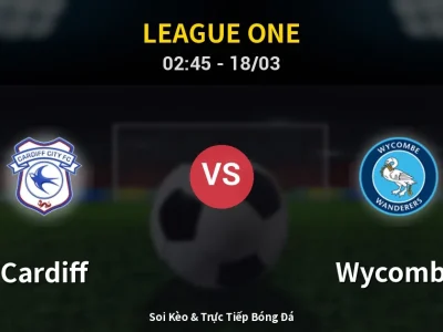 Kết Quả: Cardiff 0-2 Wycombe – Highlight & Bàn Thắng | League One