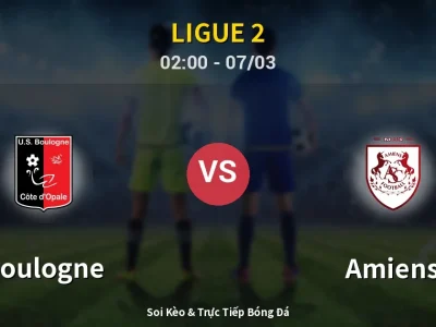 Kết Quả: Boulogne 4-2 Amiens – Highlight & Bàn Thắng | Ligue 2