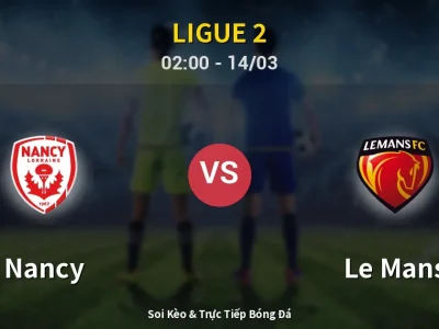 Kết Quả: Nancy 2-4 Le Mans – Highlight & Bàn Thắng | Ligue 2
