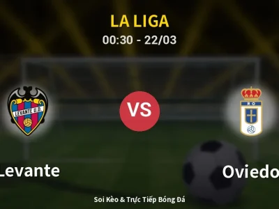Kết Quả: Levante 4-2 Oviedo – Highlight & Bàn Thắng | La Liga