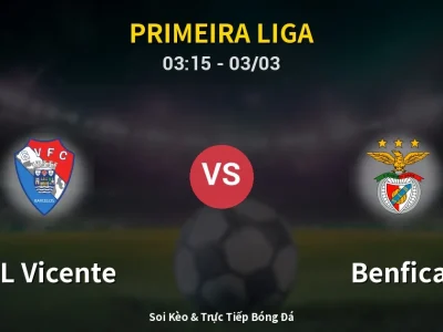 Kết Quả: GIL Vicente 1-2 Benfica – Highlight & Bàn Thắng | Primeira Liga