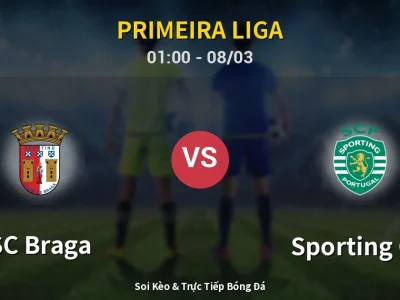 Kết Quả: SC Braga 2-2 Sporting CP – Highlight & Bàn Thắng | Primeira Liga
