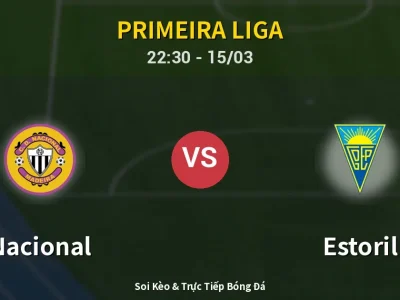 Soi Kèo Nacional vs Estoril – 22:30 15/03 | Nhận Định, Dự Đoán Tỷ Số