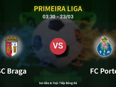 Kết Quả: SC Braga 1-2 FC Porto – Highlight & Bàn Thắng | Primeira Liga