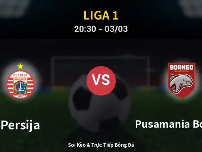 Kết Quả: Persija 2-2 Pusamania Borneo – Highlight & Bàn Thắng | Liga 1