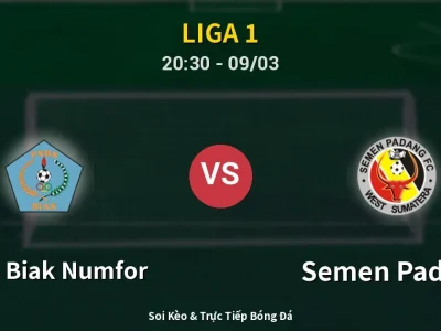 Kết Quả: PSBS Biak Numfor 0-2 Semen Padang – Highlight & Bàn Thắng | Liga 1